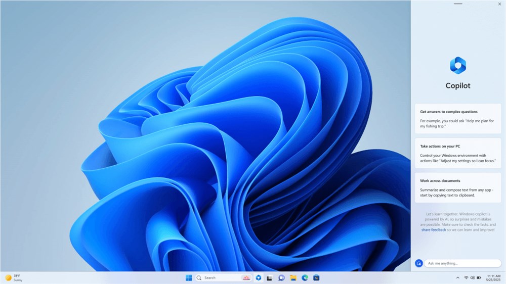微软画图程序或整合人工智能辅助工具 Windows Copilot