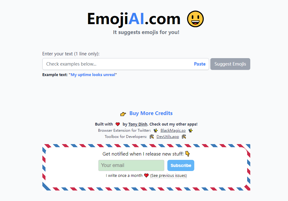 超赞！Emoji AI可为任何文本生成酷炫emoji表情