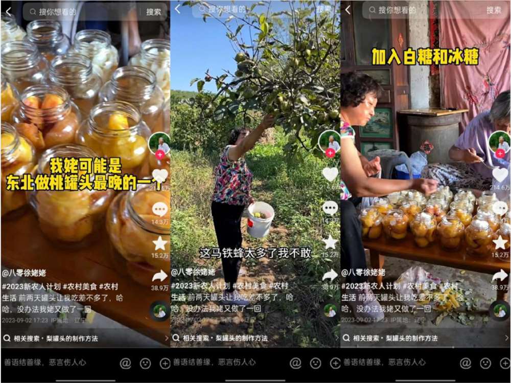 又一“姥姥”红人出现，短视频里到底有多少顶流“姥姥”？