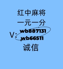  24小时1块红中麻将群